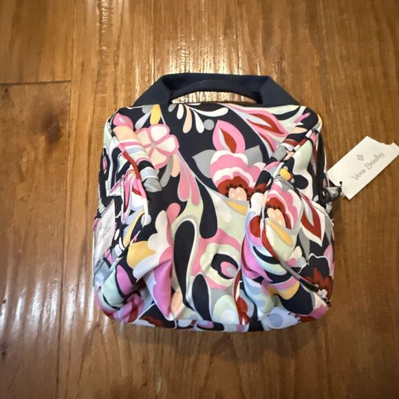 New Vera Bradley Multicolor Floral Modern Paisley lunch tote. - Picture 5 of 10